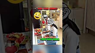 Best Aura moment... ️ #sigma #troll #trollface #edit #respect