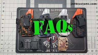 Holsters - Frequently Asked Questions - IWB