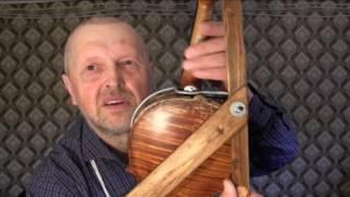 Vladimir Pliassov  shows violin of his own invention - Addition-1.