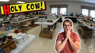 This Is Worth A TON of Money! And I Only Spent $13 At This Church Rummage Sale!