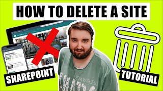 How to Delete a Site in SharePoint?