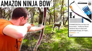 $50 AMAZON NINJA RECURVE BOW!