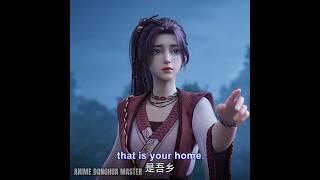 xiao Huan felling sad for xiao fan  || jade dynasty || #donghua #shortsfeed #shorts