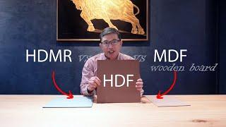 HDMR vs HDF vs MDF