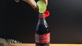 Mix Coca Cola with lemon and the result will surprise you. 