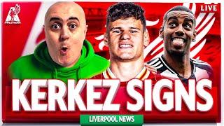 ISAK BID NEXT MONTH?  + KERKEZ SIGNS LIVERPOOL CONTRACT! Liverpool FC Latest Transfer News
