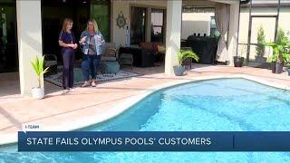 Olympus Pools’ customers try to get money from Florida