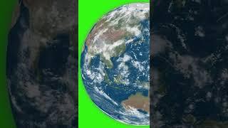 Green Screen Earth Animation ||  #viral #chromakey #greenscreen #creativestudio #follow #4k #nasa