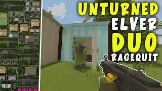 Unturned Elver - Solo Online Raiding Stacked Duo (Ep 2 Survival PvP)