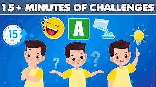 15-Minute Quiz Challenge: Can You Keep Up? | Quiz Time | Giggles & Grapes