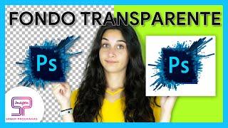  Como hacer PNG en Photoshop  Fondo TRANSPARENTE