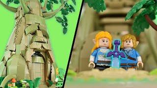 LEGO Legend of Zelda is FINALLY Here! | LEGO Zelda Great Deku Tree