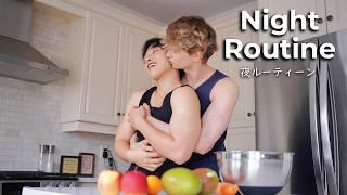 Taking Care Of My Boyfriend  Cute Gay Couple  Cozy Night Routine