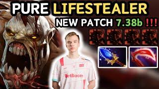  NEW PATCH 7.38b - Pure LIFESTEALER Safelane Gameplay  Pure Perspective - Dota 2