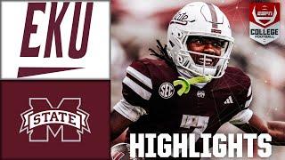 Eastern Kentucky Colonels vs. Mississippi State Bulldogs | Full Game Highlights | ESPN CFB