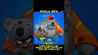 Rating All Nita Skins #brawlstars #shorts #бравлстарс