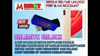 MRST DONGLE Redmi Y2 S2 UNLOCK FRP MI ACCOUNT UNLOCK DONE #unlock #frp