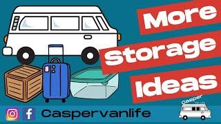 VW T5 Camper Van Storage Ideas - DIY & Purchased