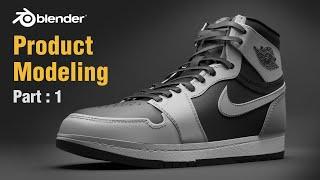 Modeling Shoes in Blender | Product Modeling Tutorial | Part 1