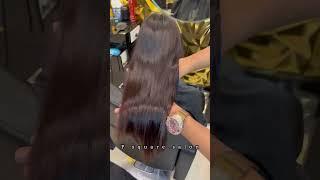 Smooth results ️ #p2salon #effortlesshair #hairstyle #salonquality #hairstyles #goldenhighlights