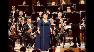 Jasmin White sings Arsace's "Ah quel giorno" from Semiramide, live