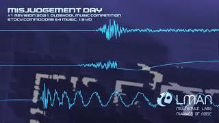 LMan - Misjudgement Day (C64 music, oscilloscope view)