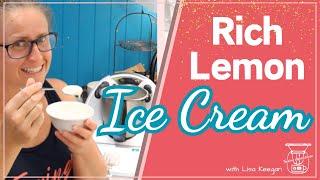 How to Make Lemoncello Ice Cream - The Perfect Summer Dessert!