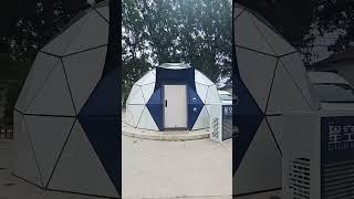 Star Capsule House 6m diameter glass dome geodesic dome igloo-from tourle tent