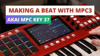 Akai MPC key 37 - Updating to MPC3 and Making a Beat!