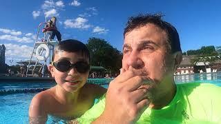 The Ghost that lives in the Grosse Pointe Farms Pool!  GHOST HUNTING in a Pool?  Real Ghost caught