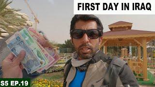 FIRST IMPRESSIONS OF IRAQ  | S05 EP.19 | PAKISTAN TO SAUDI ARABIA MOTORCYCLE TOUR