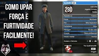 GTA Online: COMO DEIXAR FORÇA E FURTIVIDADE NO MÁXIMO FACILMENTE!!!