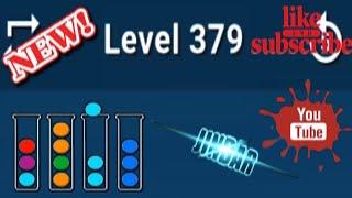 Ball Sort Puzzle Level 379 Color Sorting Games Level 379