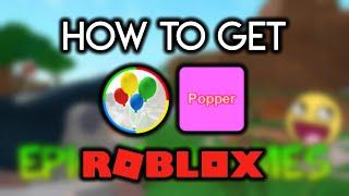 [ENDED] How to get Party Popper Badge and Popper Title in Epic Minigames Roblox Tutorial