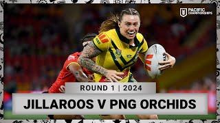 Pacific Championships 2024  | Jillaroos v PNG Orchids | Full Match Replay