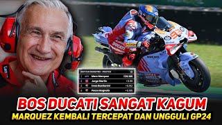 MARC MARQUEZ KEMBALI TERCEPATDAVIDE TARDOZI SANGAT KAGUM SAN SERTA UMGGULI GP24-BAKAL SUKSES JUARA!