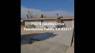 71578 Juanita Drive Twentynine Palms CA 92277 | 2 Bedroom Home For Sale