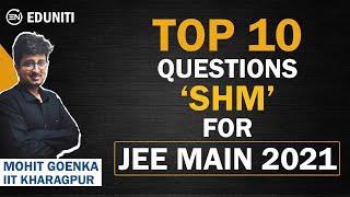 Top 10 Questions on SHM | JEE Main 2025 | Mohit Goenka | IIT Kharagpur