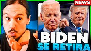 JOE BIDEN - RENUNCIA a su CANDIDATURA a las ELECCIONES de EEUU 2024