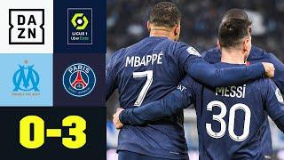 Zweimal Mbappe! PSG lässt Marseille keine Chance: Marseille - PSG 0:3 | Ligue 1 | DAZN Highlights