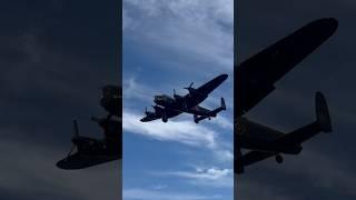 Avro Lancaster landing at Southend Airport