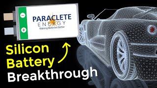 This Silicon Battery BREAKTHROUGH from Paraclete is IN PRODUCTION!