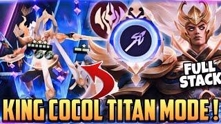 KING MARTIS LANCER TITAN MODE + BLAZING BLADE MAGIC CHESS MOBILE LEGENDS TERBARU