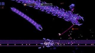 The Devourer of Gods on Death mode - Terraria Calamity mod