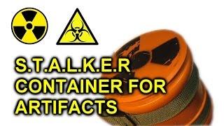 [Airsoft STALKER] How to make container for artifacts / [СТАЛКЕР] Контейнер для артефактов