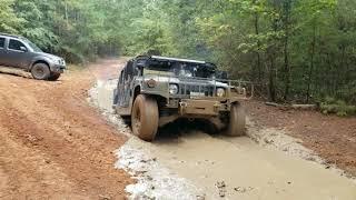 Frontier jeep and humvee at general sams off road park