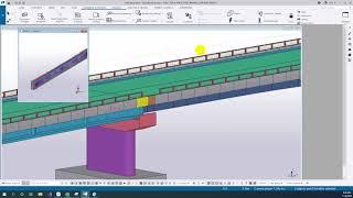 Tekla-Grasshopper For Bridge - Full Detail For I Beam