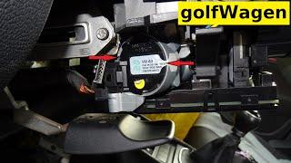 VW Golf 5 Ignition switch removal