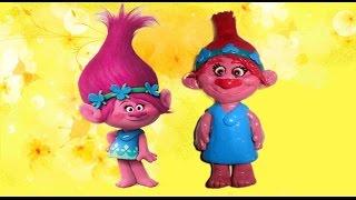 Лепим РОЗОЧКУ ("ТРОЛЛИ") из пластиилина. How to sculpt princess Poppy from play doh