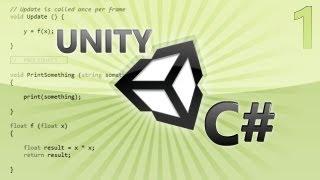 [Unity3D + C#] 1. Introduction to variables, if statements and methods